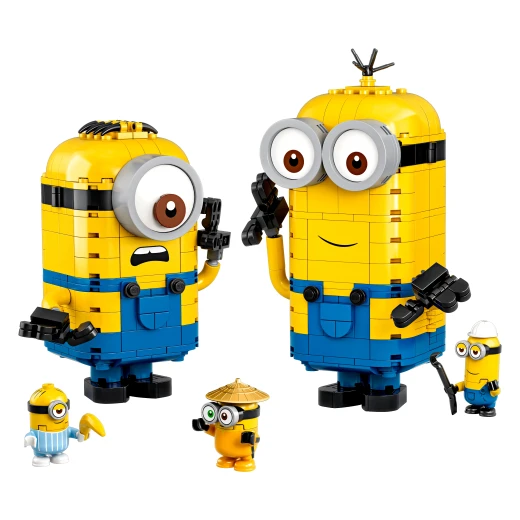 Lego Brick-built Minions and their Lair - ليجو - Image 2
