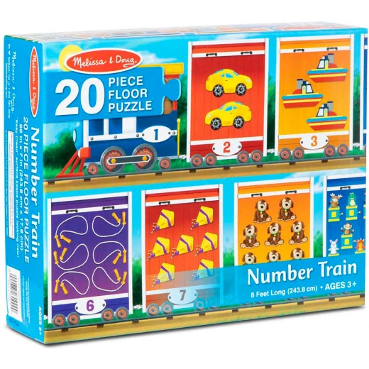 Melissa & Doug Number Train Floor Puzzle Melissa & Doug Number Train Floor Puzzle