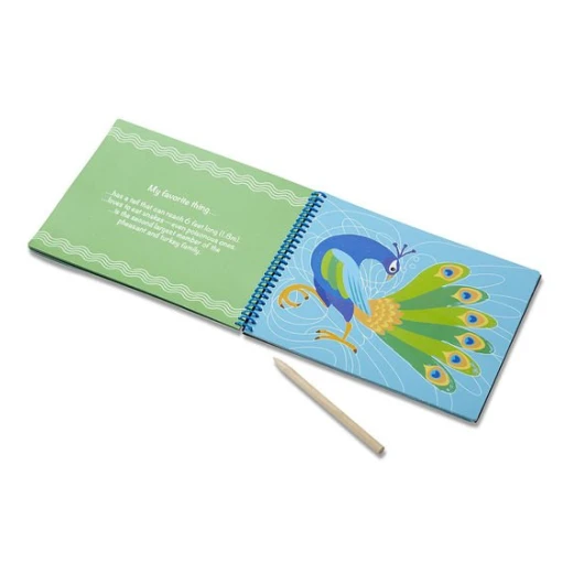 Melissa & Doug On the Go Scratch Art Favorite Things - Melissa &amp; Doug - Image 2