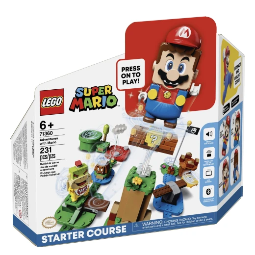 Lego Adventures With Mario Starter Course, 231 Pieces Lego Adventures With Mario Starter Course, 231 Pieces