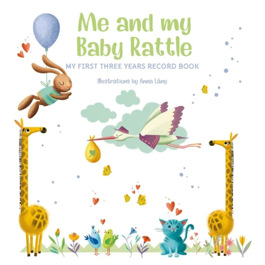 White Star - Me and My Baby Rattle : My First Three Years Record Book White Star - Me and My Baby Rattle : My First Three Years Record Book