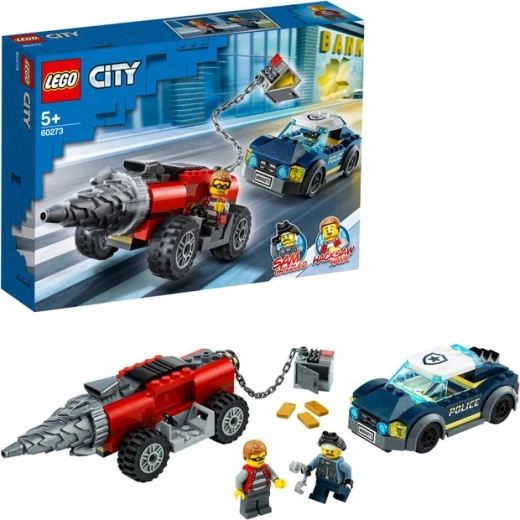 Lego 60273 Elite Police Driller Chase - ليجو - Image 4
