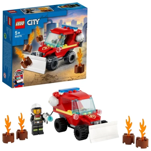 Lego City Fire Hazard Truck 60279 - ليجو - Image 2