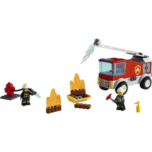 Lego City 60280 Fire Ladder Truck - ليجو - Image 3