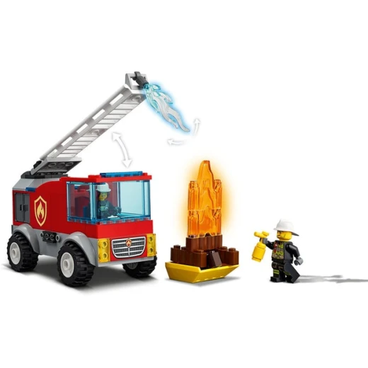Lego City 60280 Fire Ladder Truck - ليجو - Image 7