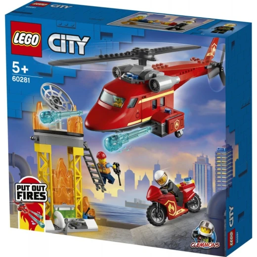 Lego City Fire Rescue Helicopter - ليجو - Image 5