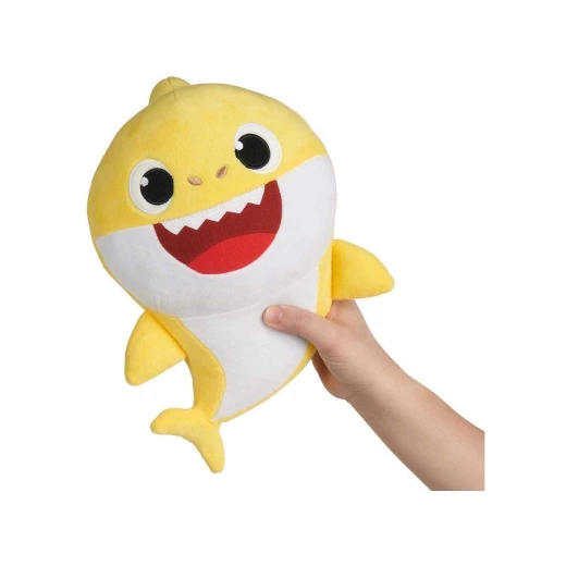 Pinkfong Singing Baby Shark Stuffed Plush Toy - Yellow - بينكفونغ - Image 2