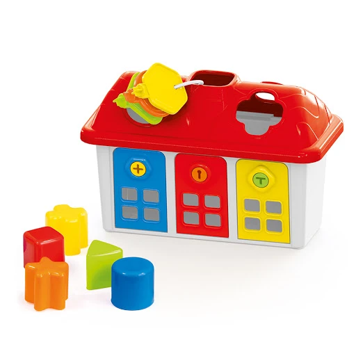 Dolu - Happy House Shape Sorter with Lockable Doors - دولو - Image 2