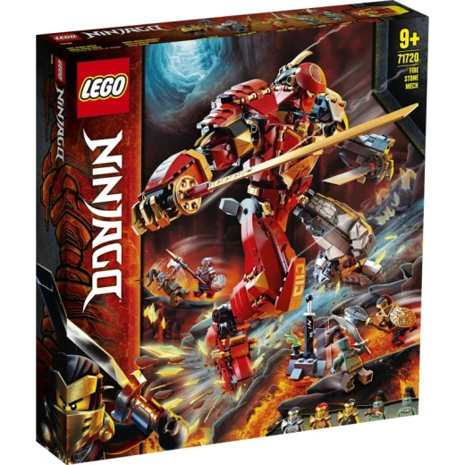 Lego Ninjago Fire Stone Mech Toy, Ninja Action Figure 71720