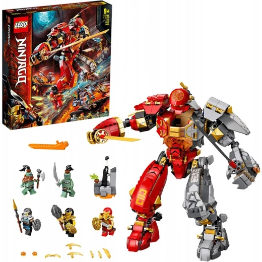 Lego Ninjago Fire Stone Mech Toy, Ninja Action Figure 71720 - ليجو - Image 8