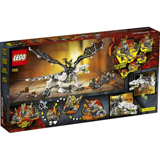 Lego Ninjago Skull Sorcerer's Dragon 71721 - ليجو - Image 6