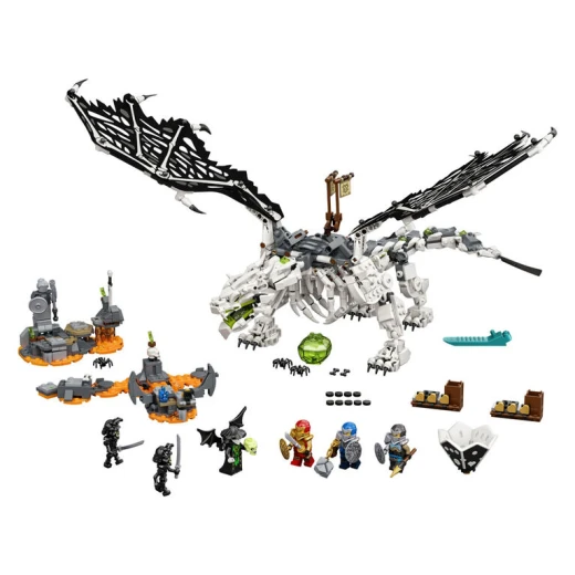 Lego Ninjago Skull Sorcerer's Dragon 71721 - ليجو - Image 4