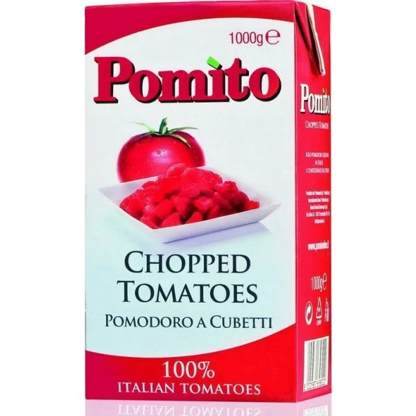 Pomito Chopped Tomatoes - 1000 g - Pomi