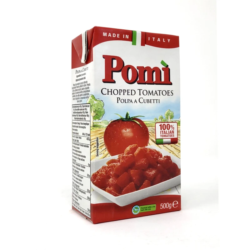 Pomito Chopped Tomatoes - 500g - بومي