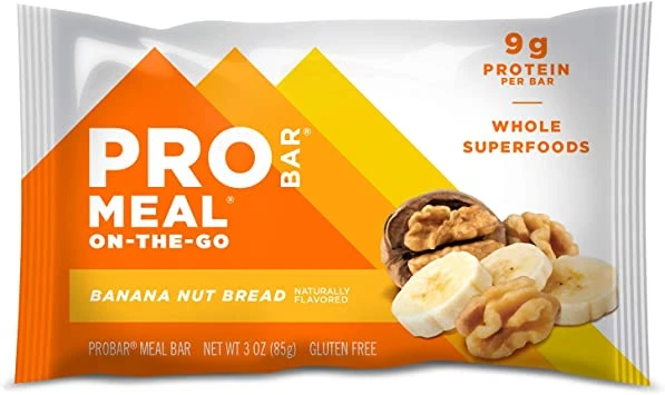 Pro Bar Meal Bar, Banana Nut Bread Meal, 85g - برو بار
