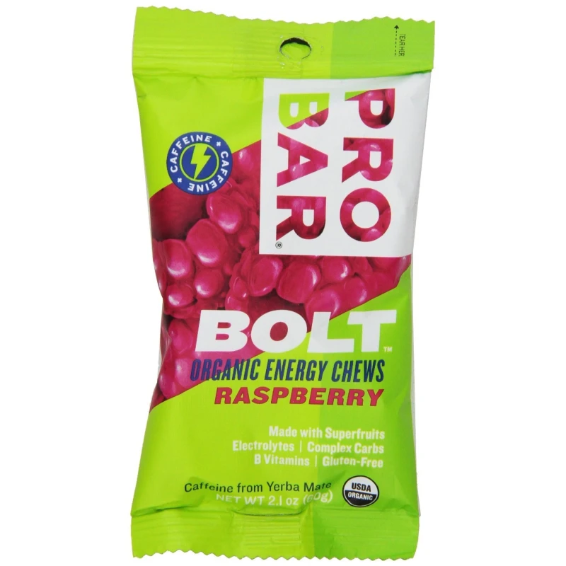 ProBar Bolt Organic Energy Chews - Raspberry - 6.35ml - ProBar