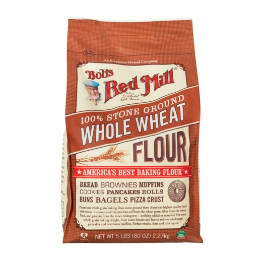 Bob's Red Mill Whole Wheat Flour, 2.27Kg Bob's Red Mill Whole Wheat Flour, 2.27Kg