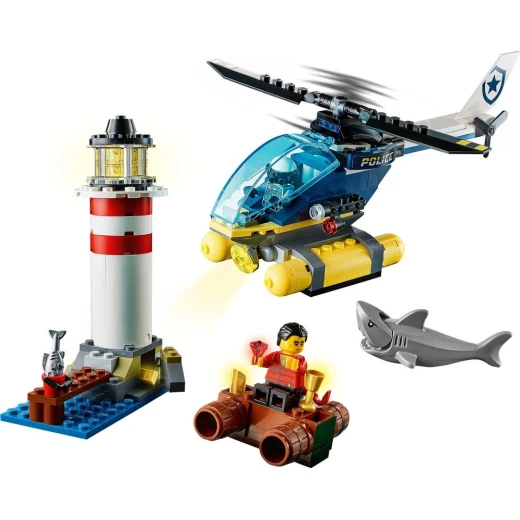 LEGO 60274 Elite Police Lighthouse Capture, 189 Pieces - ليجو - Image 2