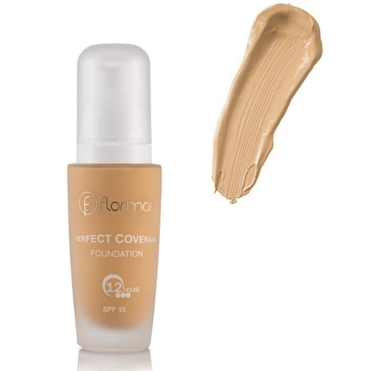 Flormar Perfect Coverage Foundation 104 Vanille clat Flormar Perfect Coverage Foundation 104 Vanille clat