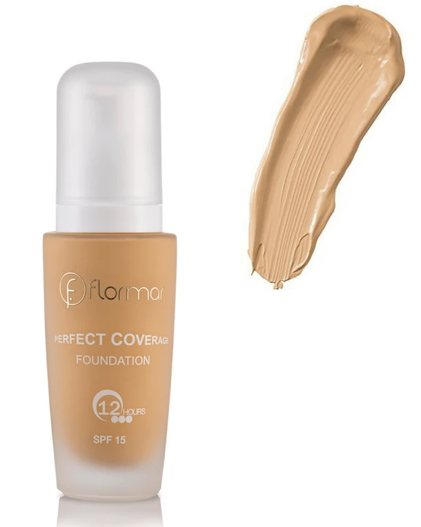 Flormar Perfect Coverage Foundation 104 Vanille clat - فلورمار
