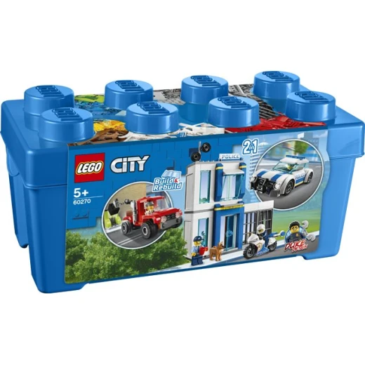 Lego Police Brick Box Lego Police Brick Box