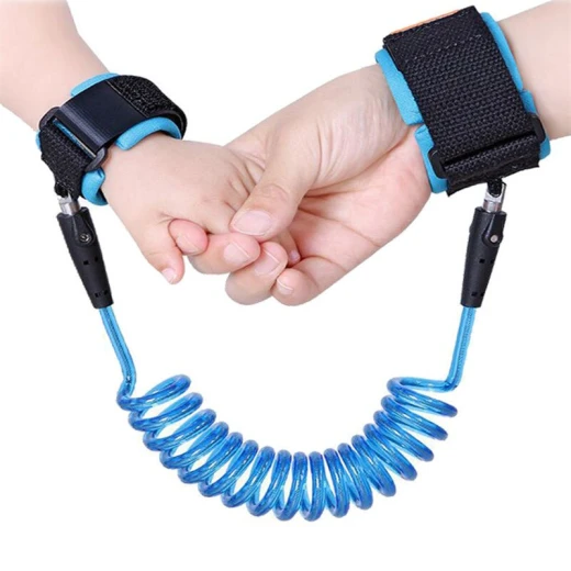 Child Anti Lost Wrist Strap Rope Harness Outdoor Walking, Blue, 2 m Child Anti Lost Wrist Strap Rope Harness Outdoor Walking, Blue, 2 m