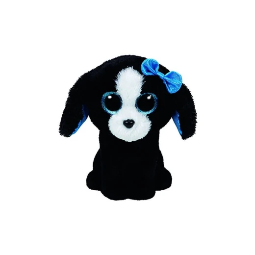 Ty - Beanie Boos Dog Tracey 6" - Black&White Ty - Beanie Boos Dog Tracey 6" - Black&White