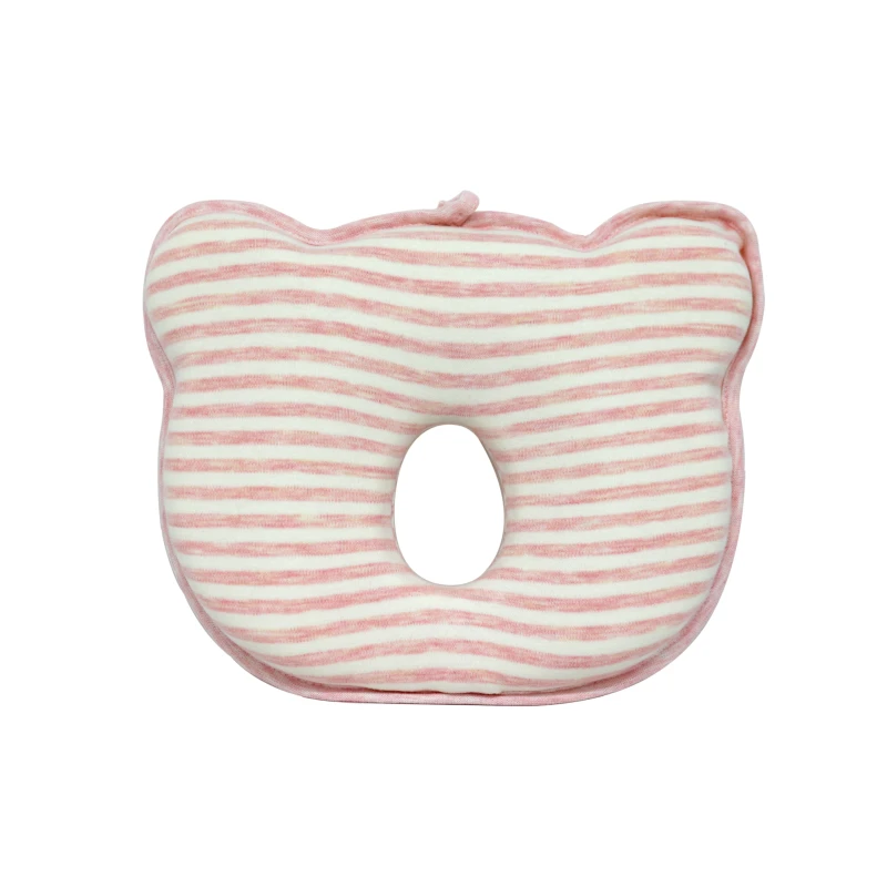 Mini Angle Baby Latex Head Pillow Colorful Cotton, Pink Color - Mini Angle