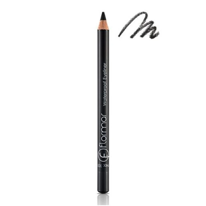 Flormar Waterproof Eye Liner - 101 Black Ice - فلورمار