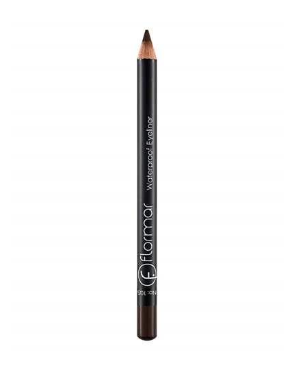 Flormar Waterproof Eyeliner-105warm Brown - فلورمار