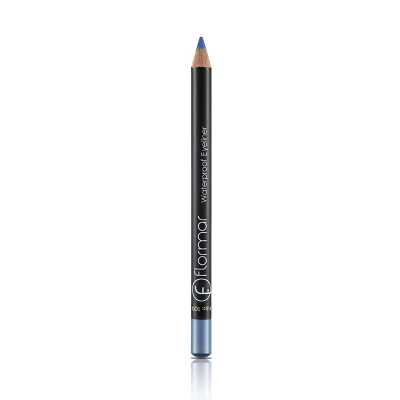 Flormar Waterproof Eyeliner Pencil, 109 Baby Blue - فلورمار