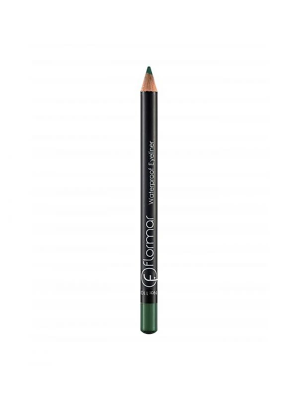 Flormar Waterproof Eyeliner Pencil, 110 Green Fields - فلورمار