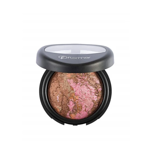 Flormar Baked Powder 25 Marble Pink Gold 9g Flormar Baked Powder 25 Marble Pink Gold 9g