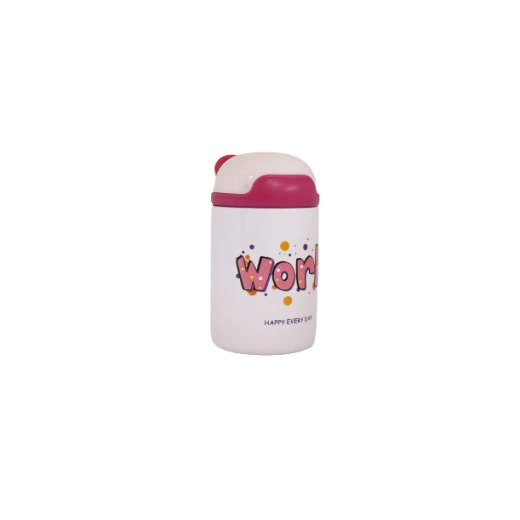 Thermos Steel Water Cup 200 ml - Pink Thermos Steel Water Cup 200 ml - Pink