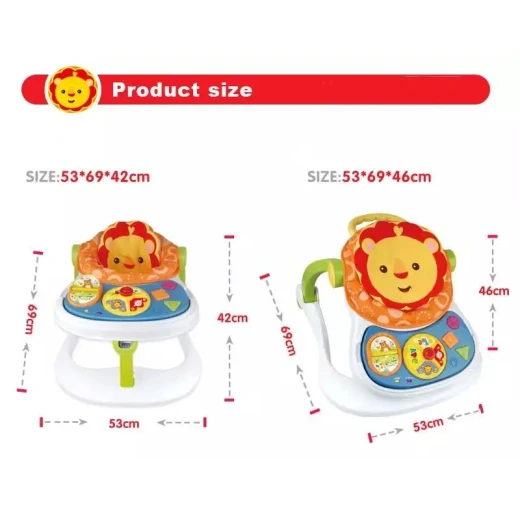 Ya.ya.ya. 4-in-1 Multifunctional Entertainer Baby Walker - هوانجر - Image 2