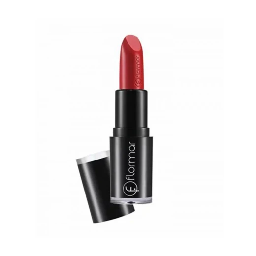 Flormar Long Wearing Lipstick L08 Red Metallic Flormar Long Wearing Lipstick L08 Red Metallic