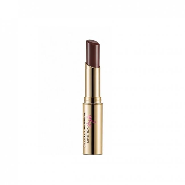 Flormar Deluxe Cashmere Lipstick DC30 Austere Brown - فلورمار