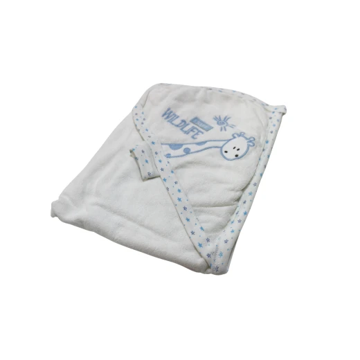 Mini Nana Hooded Towel, Blue Wild Life Mini Nana Hooded Towel, Blue Wild Life