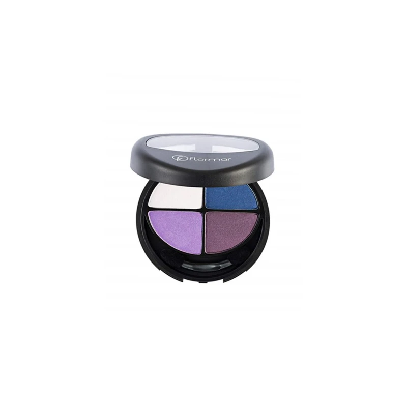 Flormar Quartet Eye Shadow 411 Purple look 12g - فلورمار