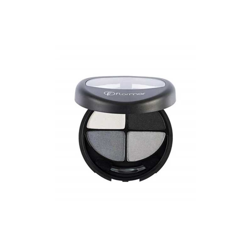Flormar Quartet Eye Shadow 404 Black Souffle 12g - فلورمار