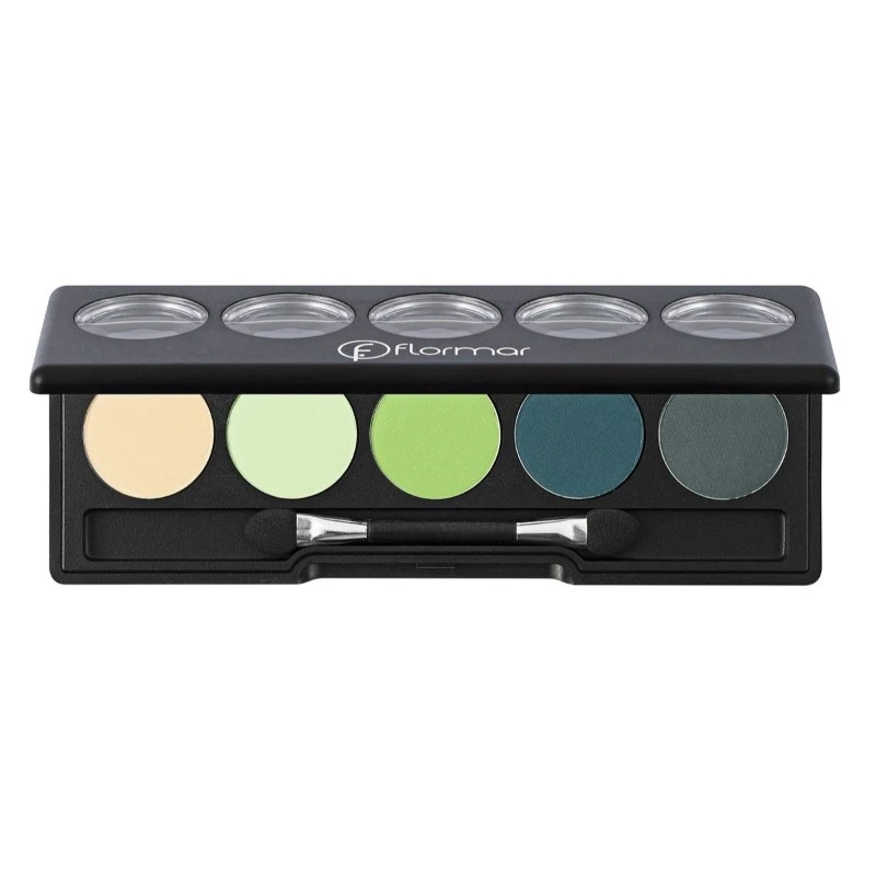 Flormar Color Palette Eyeshadow 09 Transforming Green 9g - فلورمار