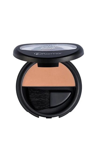 Flormar Blush Satin Matte Blush 006  On Pink Brown 6 g - فلورمار