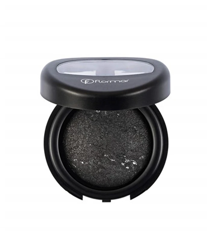 Flormar Diamonds Terracotta Eyeshadow D02 Black Glitters 5g - فلورمار