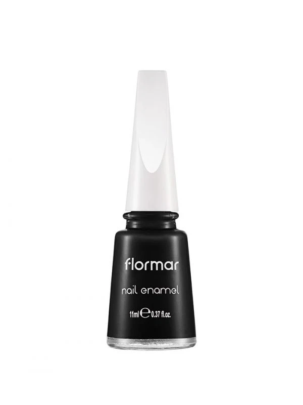 Flormar Nail Enamel 313 Black Minimalism 11ml - فلورمار