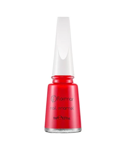 Flormar Nail Enamel 377 Red coral 11ml - فلورمار