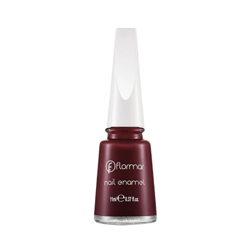 Flormar Nail Enamel 406 Dark Red 11ml Flormar Nail Enamel 406 Dark Red 11ml