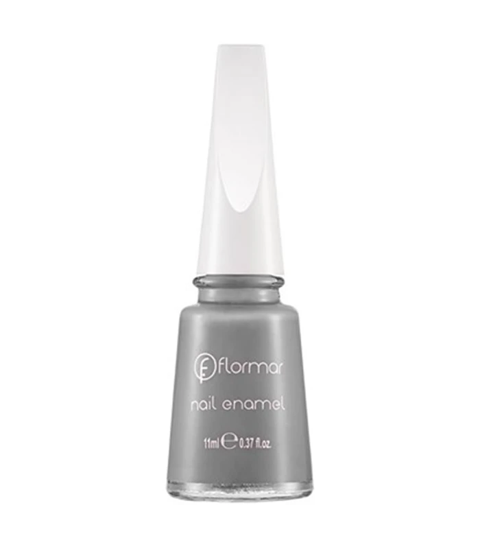 Flormar Nail Enamel 417 Steel Gray 11ml - فلورمار