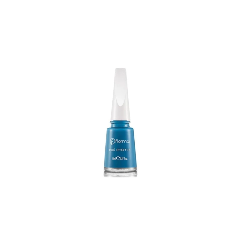 Flormar Nail Enamel 450 Blue Industry 11ml - فلورمار