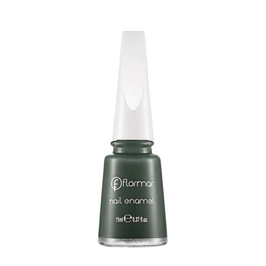 Flormar Nail Enamel 453 Khaki Green 11ml Flormar Nail Enamel 453 Khaki Green 11ml