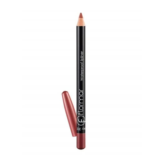 Flormar - Waterproof Lipliner Soft Pink Brown no 202 Flormar - Waterproof Lipliner Soft Pink Brown no 202